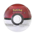 Pokemon Poké Ball Tin (Best Of 2021) Tgc Gcc Carte Ita (Sfera D23 Rossa/Bianca)