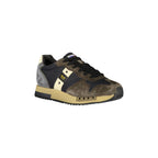 BLAUER Sneakers Uomo Blu con Lacci e Dettagli a Contrasto