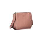 Guess Jeans Women's Meridian Pink Bag with Adjustable Shoulder Strap