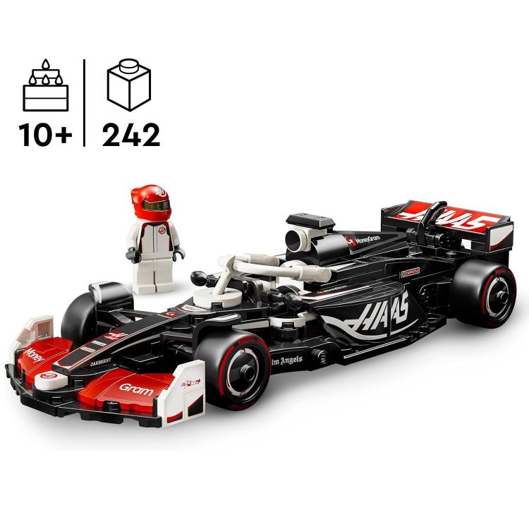 Lego Speed Champions Moneygram Haas F1 Team FW46 77250 Formula 1 Car Model