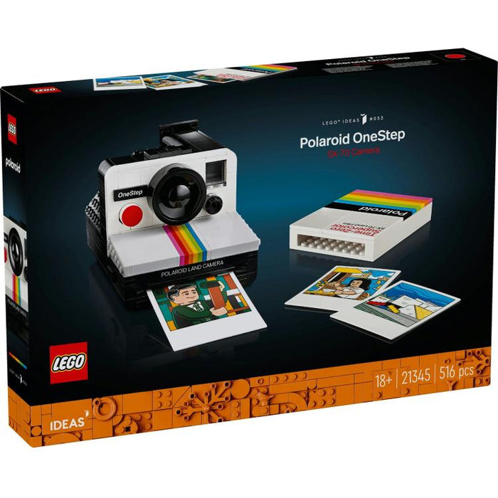 Lego - Ideas 21345 Polaroid OneStep SX-70 Camera Vintage Building Kit 516 Pcs