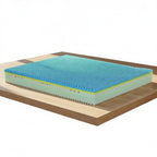 Materasso Rame Terapy in Memory gel H25 con 3D sul lato Estivo - FIVE RAME