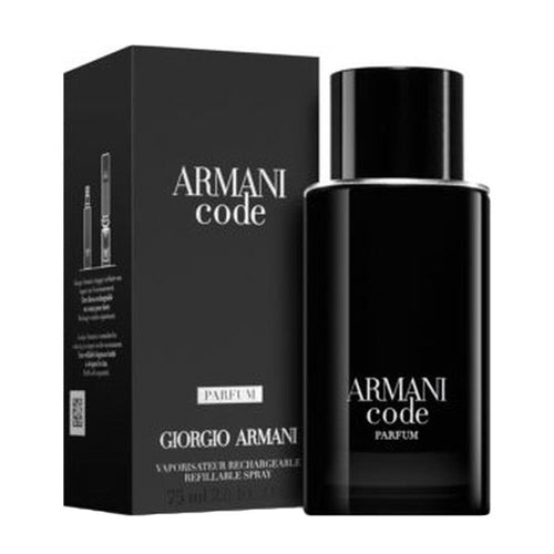 ARMANI CODE UOMO PARFUM 75 ML REFILLABLE