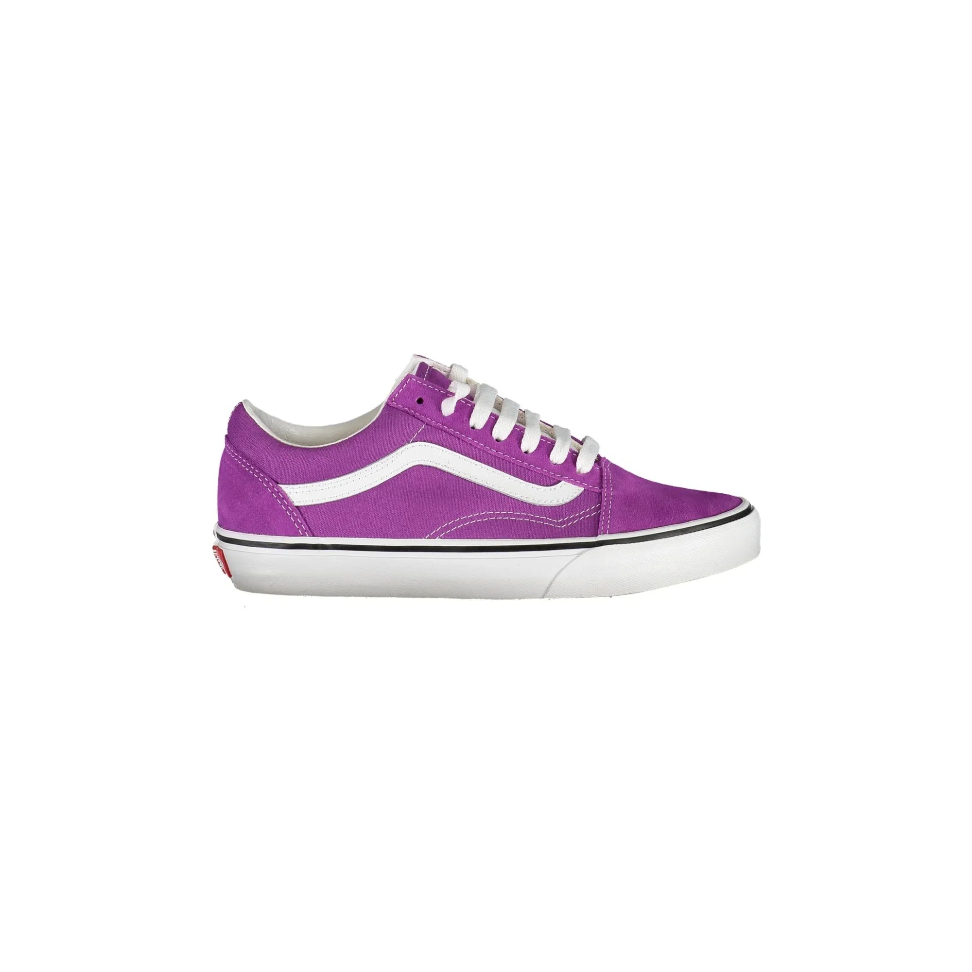 VANS Women's Purple Sneakers with Contrast Details