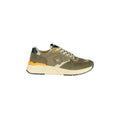 BLAUER Sneakers Uomo Verdi con Dettagli a Contrasto e Logo