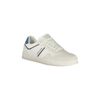 TOMMY HILFIGER Scarpe Sneakers Uomo Bianche con Dettagli a Contrasto
