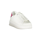 GAELLE PARIS Scarpe Sneakers Donna Rosa con Dettagli a Contrasto