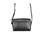 Calvin Klein Borsa Donna Nera a Tracolla con Zip e Tasche