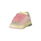 BLAUER Sneakers Donna Rosa con Lacci e Dettagli Grigi