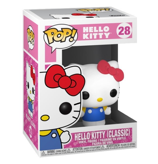 Funko Pop! Hello Kitty - (28) Hello Kitty Classic 45Th Anniversary Figure Hk 9Cm
