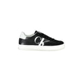 CALVIN KLEIN Scarpe Sneakers Donna Nere con Dettagli a Contrasto