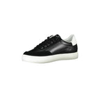 CALVIN KLEIN Scarpe Sneakers Donna Nere con Dettagli a Contrasto