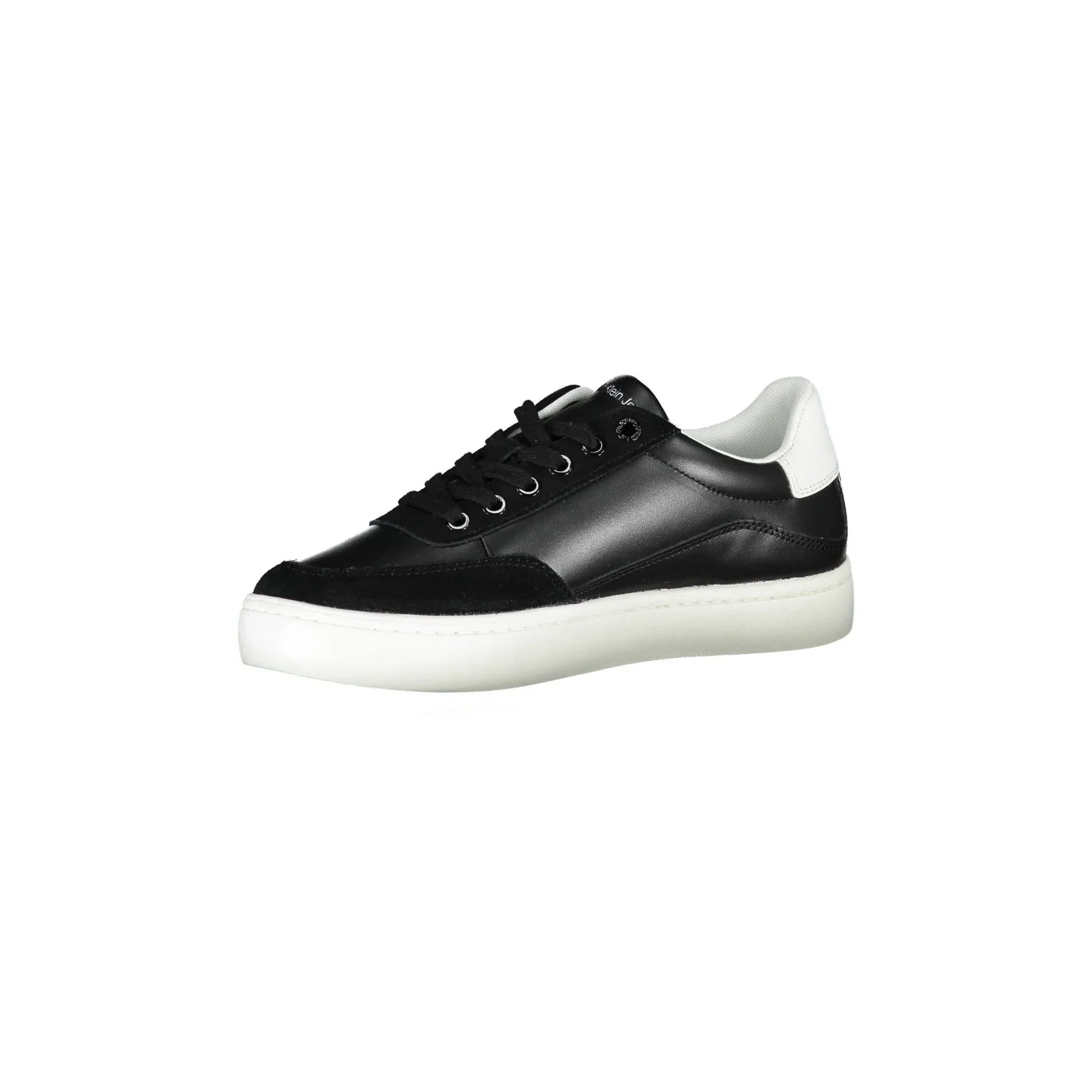 CALVIN KLEIN Women's Black Sneakers with Contrast Details