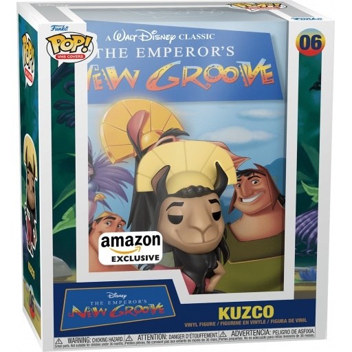 Funko Pop ! VHS Cover: Disney - (06) The Emperor's New Groove (Exm)
