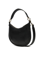 Tommy Hilfiger Women's Black Bag with Adjustable Shoulder Strap and Removable Handle
