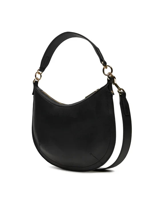 Tommy Hilfiger Women's Black Bag with Adjustable Shoulder Strap and Removable Handle