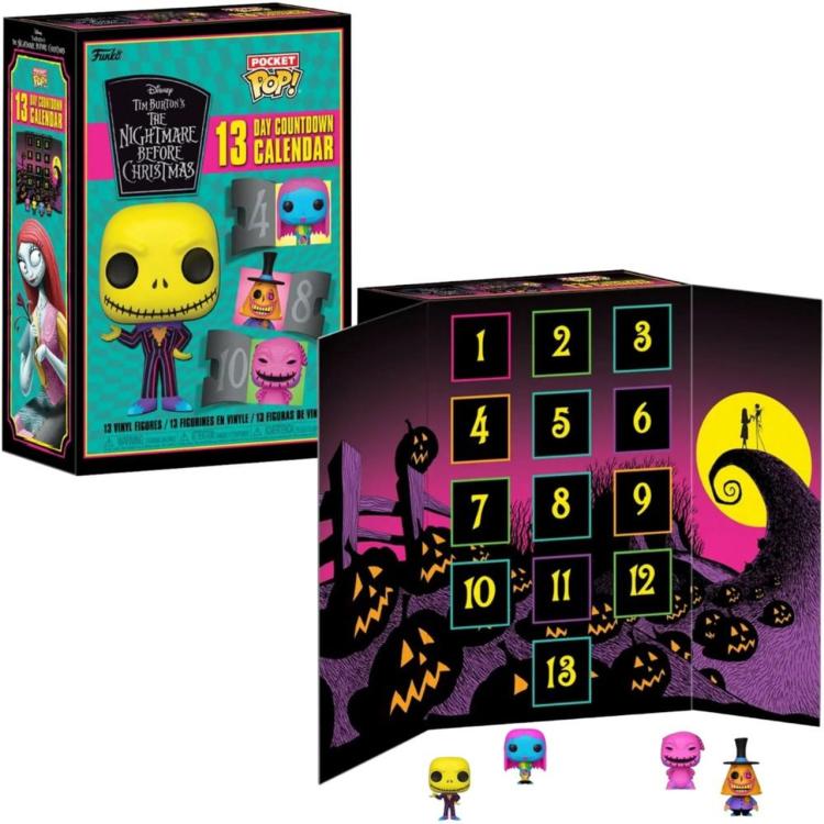 Funko - Advent Calendar: Disney Nightmare Before Christmas 13 Day Figure