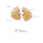 Indigamond Earrings