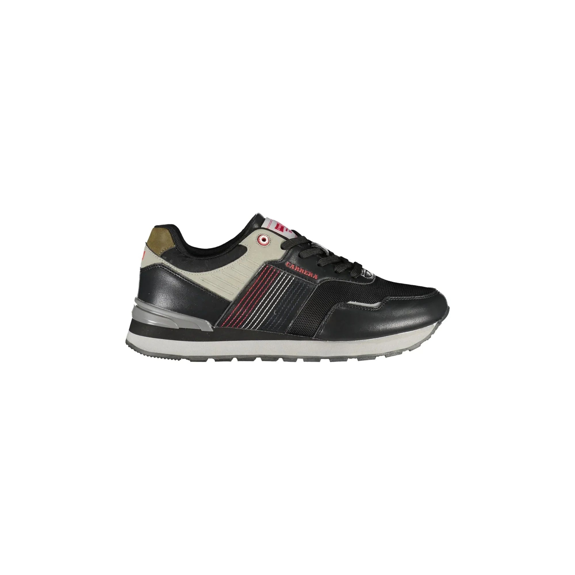 CARRERA Scarpe Sneakers Uomo Nere con Dettagli a Contrasto