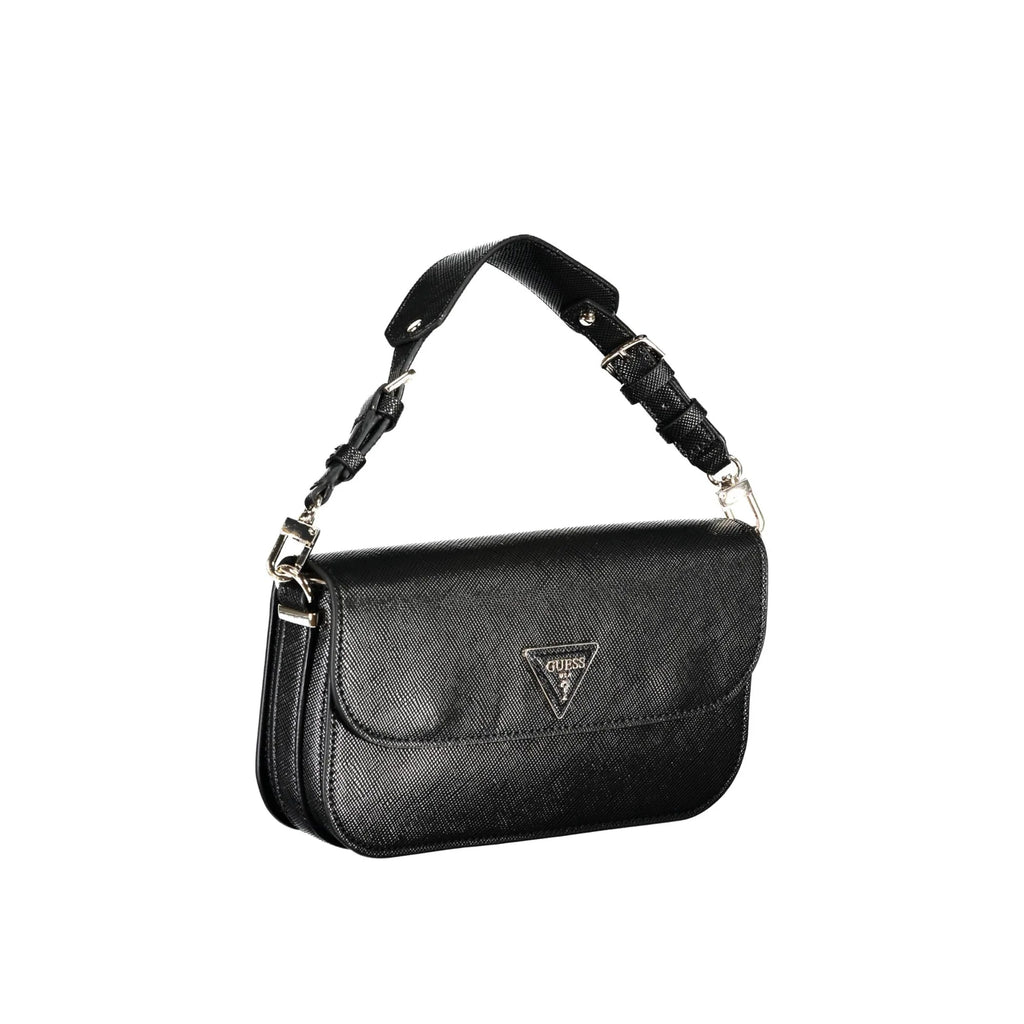 GUESS JEANS Women's BRYNLEE Black Bag with Adjustable Shoulder Strap