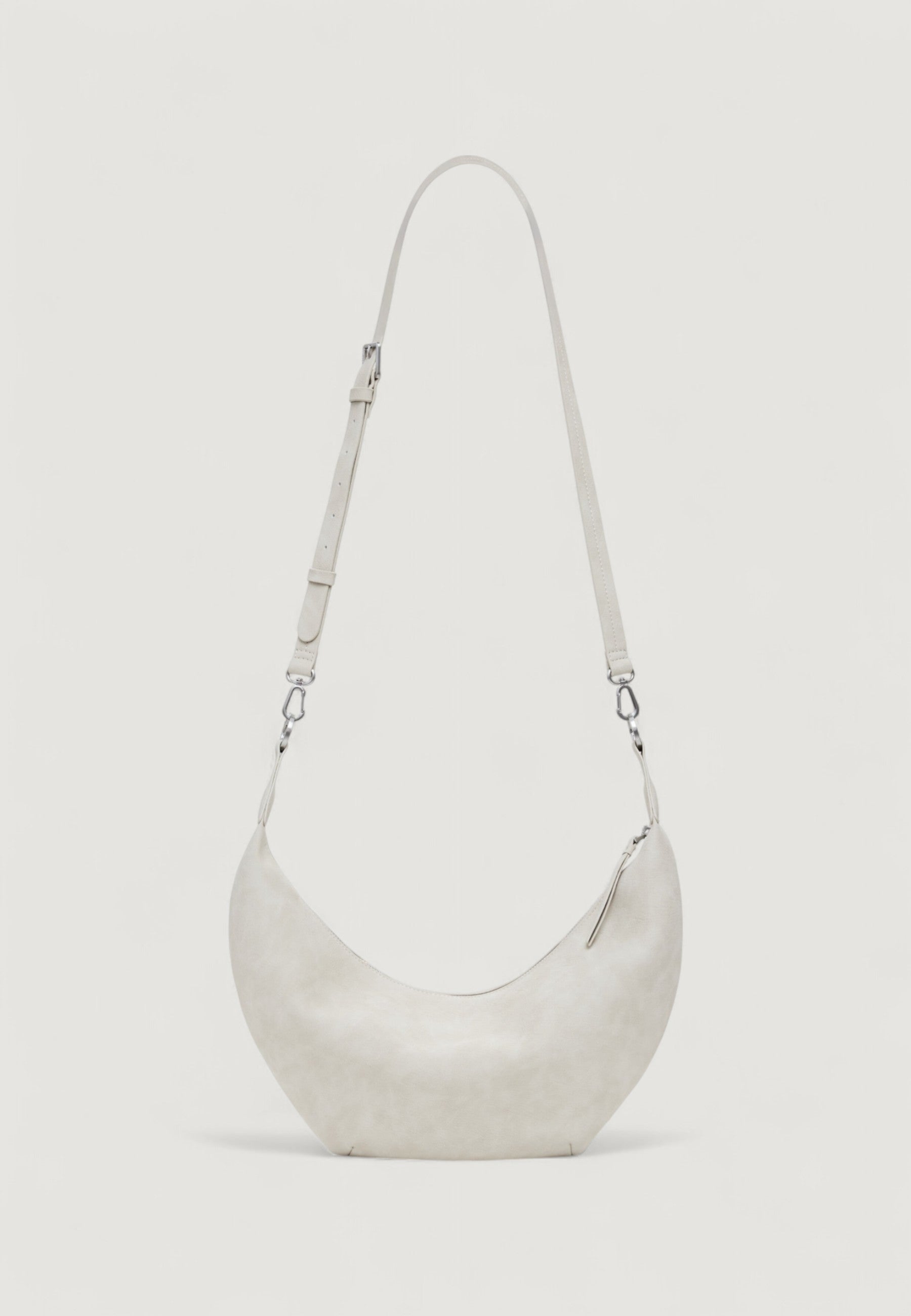 DESIGUAL Women's Beige Half Logo Zante Shoulder Bag
