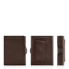 KLIK Classic with XL Coin Pocket Brown Leather