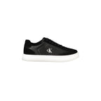 CALVIN KLEIN Sneakers Uomo Nere con Lacci e Dettagli in Nero