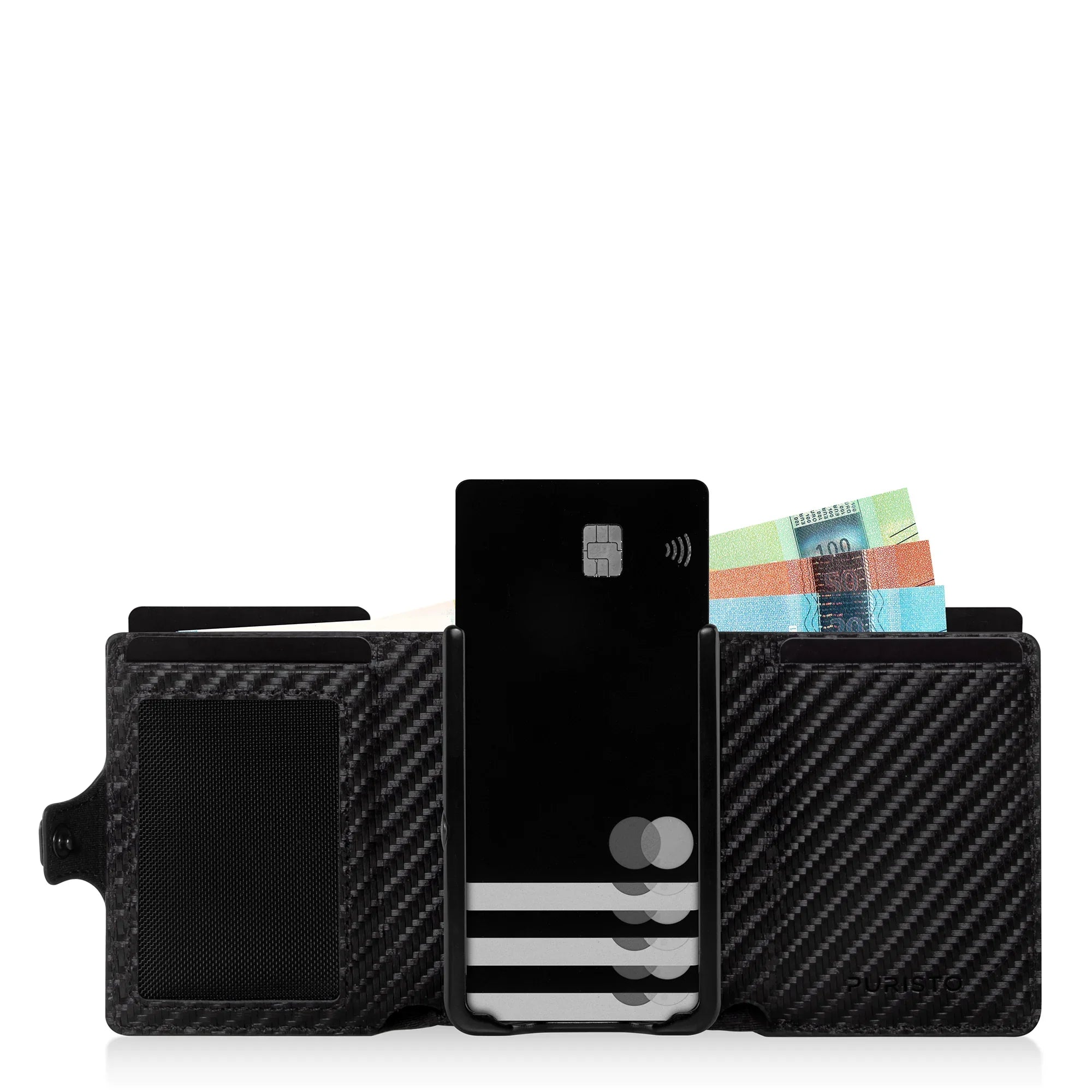 KLIK Classic with XL Carbon Coin Purse