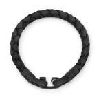 Montblanc bracciale Montblanc con chiusura a T nero misura M 130861 63