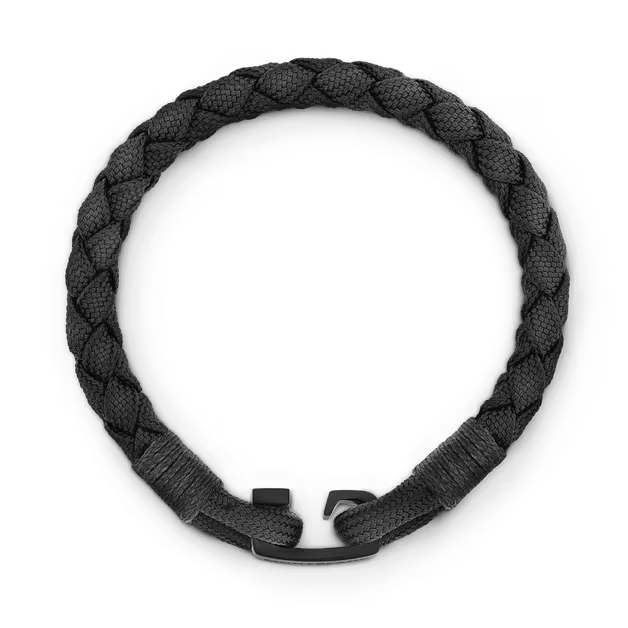 Montblanc bracelet Montblanc with T-closure black size M 130861 63