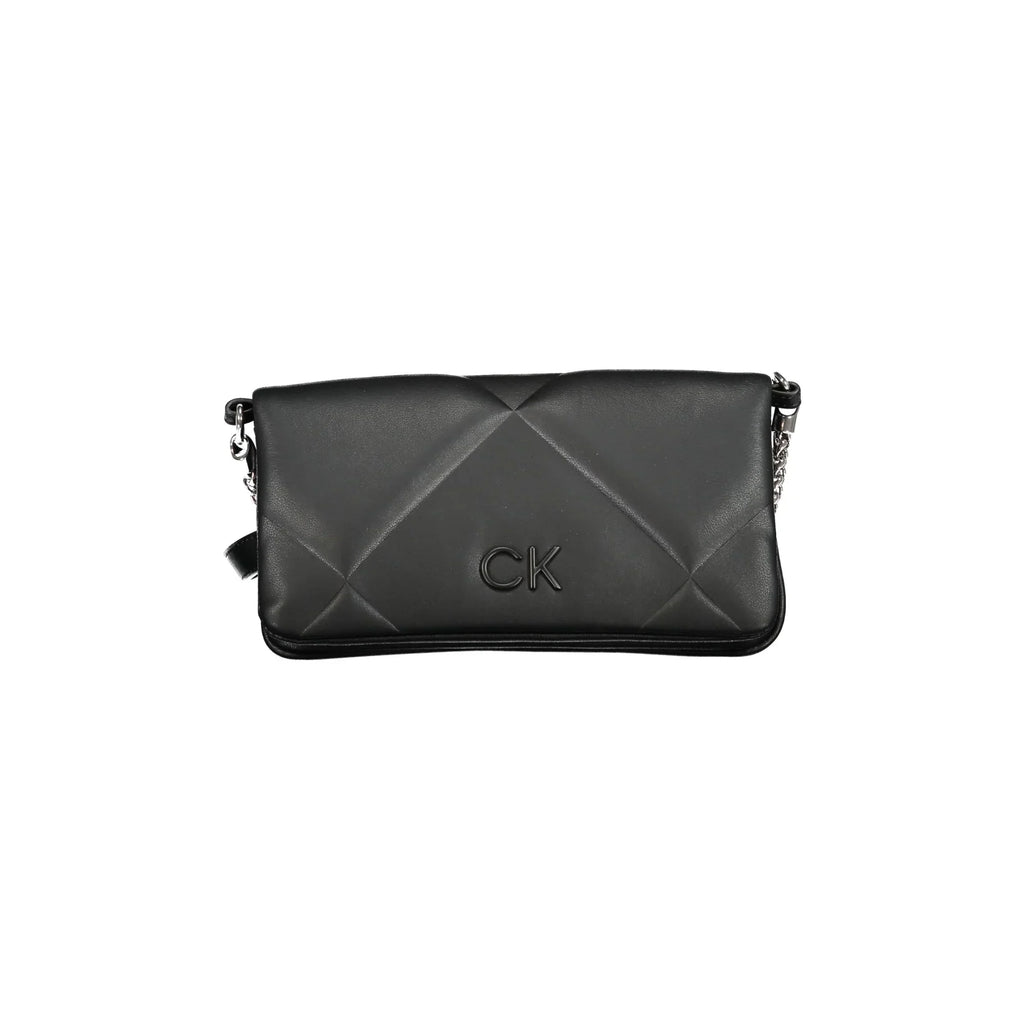 Calvin Klein Women's Black Convertible Bag with Chain and Belt