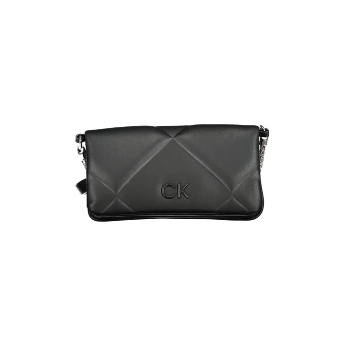 Calvin Klein Women's Black Convertible Bag with Chain and Belt