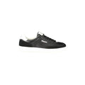 BLAUER Sneakers Uomo Nere con Lacci e Dettagli a Contrasto Bianco