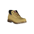 CARRERA Stivaletti Uomo Beige con Lacci e Logo Laterale