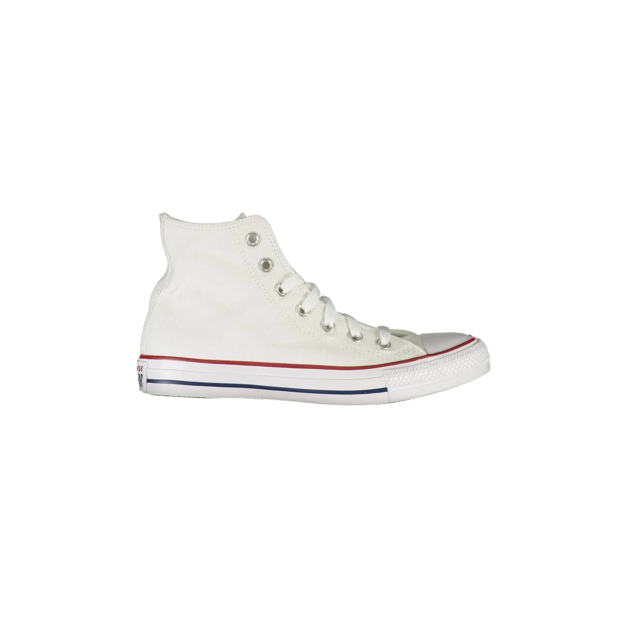 CONVERSE Women's White Athletic Shoe with Contrast Sole