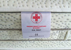 Semi-Rigid Pocket Sprung and Memory Foam Mattress H28 cm Summer and Winter Sides - SATURNO