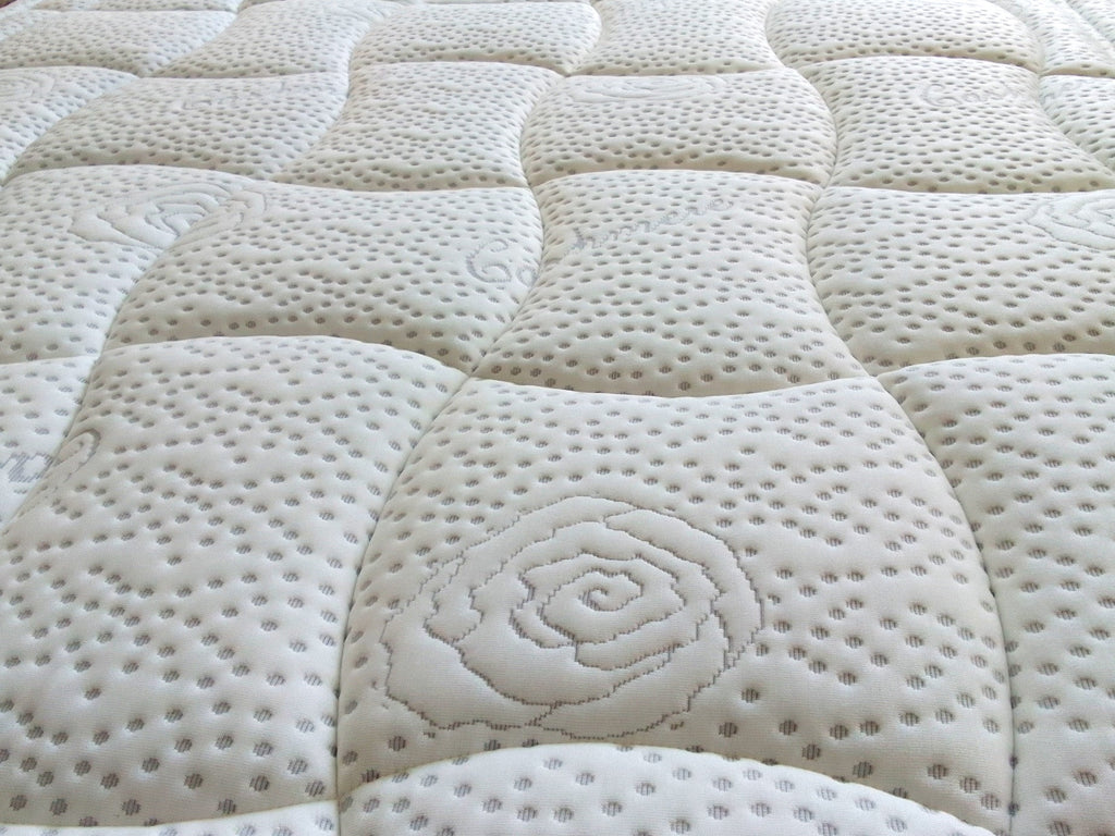 Semi-Rigid Pocket Sprung and Memory Foam Mattress H28 cm Summer and Winter Sides - SATURNO