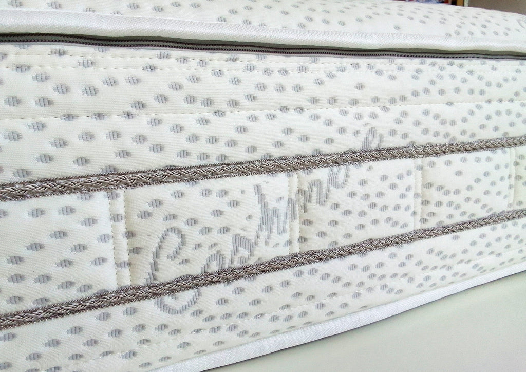 Semi-Rigid Pocket Sprung and Memory Foam Mattress H28 cm Summer and Winter Sides - SATURNO