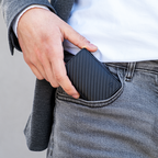 KLIK Minimal SLIM without coin pocket Carbon