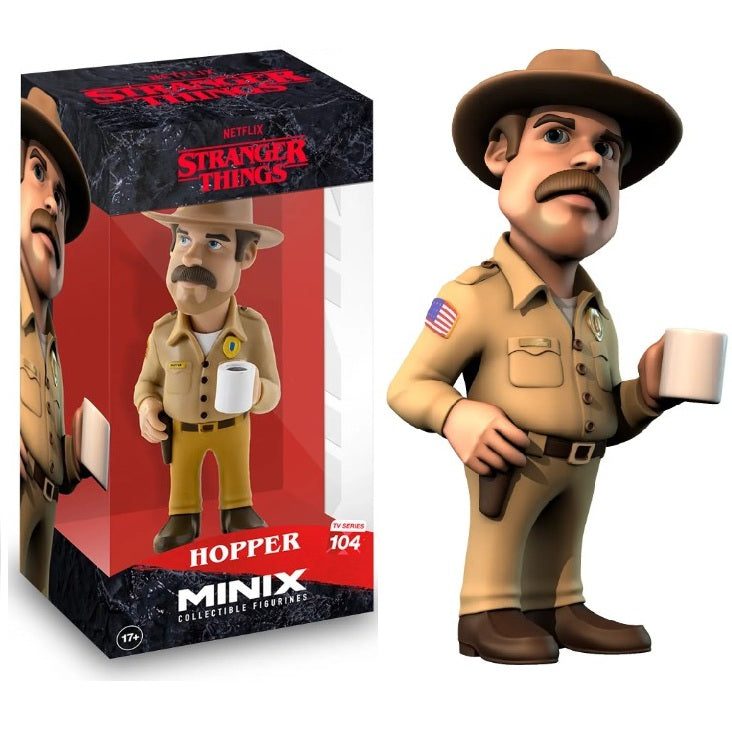 Minix: Netflix Stranger Things Hopper (TV Series 104) 12cm Figure Statue