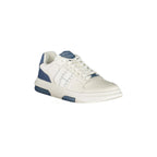 TOMMY HILFIGER Scarpe Sneakers Uomo Rosse con Dettagli a Contrasto e Plantare Removibile