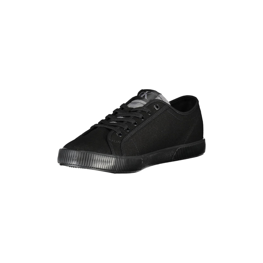 CALVIN KLEIN Scarpe Sportive Uomo Nere con Stampa e Dettagli