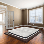 Materasso Memory a zone multi onda alto 23 cm con Waterlily tessuto anallergico e antiacaro COMFORT3