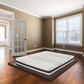 Materasso in Memory foam semirigido alto 25 cm con 5 cm di memory hd - DANJOY PLUS 18+5