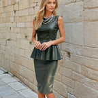 Military Leather Suit