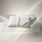 Coppia di cuscini in memory Vegetal in offerta con tessuto in cotone sfoderabile