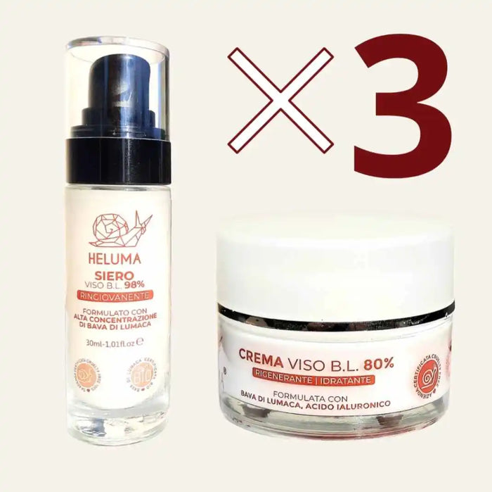 Snail Slime Serum and Cream X3 – 6 product kit