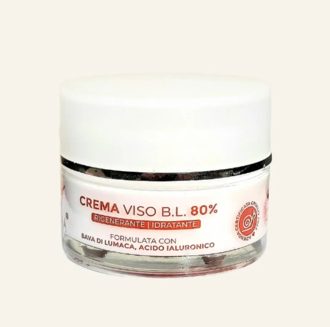 80% Snail Slime and Hyaluronic Acid Face Cream