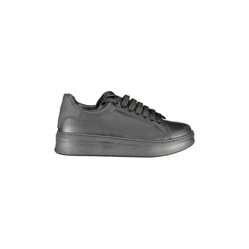 GAELLE PARIS Scarpe Sneakers Uomo Nere con Dettagli a Contrasto