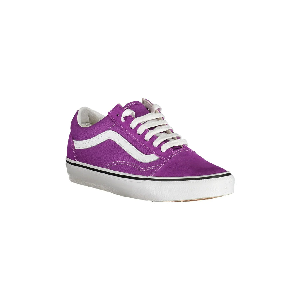 VANS Scarpe Sneakers Donna Viola con Dettagli a Contrasto